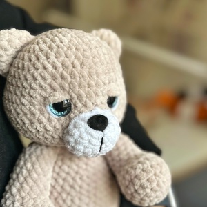 Teddy plüss alvós maci. - játék & sport - plüssállat & játékfigura - maci - Meska.hu