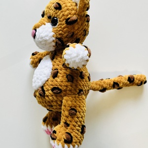 Leopárd cicus - játék & sport - plüssállat & játékfigura - cica - Meska.hu