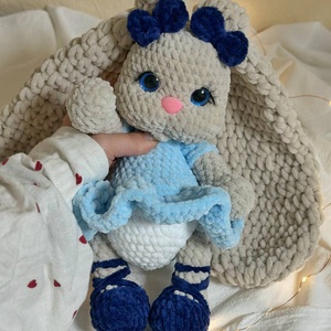 BalerinaNyuszi - játék & sport - plüssállat & játékfigura - nyuszi - Meska.hu