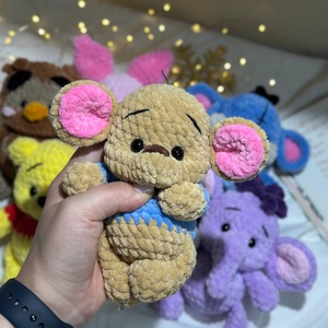 Micimackó és barátai - játék & sport - plüssállat & játékfigura - plüss mesefigurák - Meska.hu