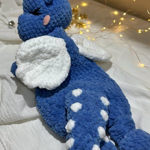 Alvós Dínó/Drakó, Játék & Sport, Plüssállat & Játékfigura, Plüss dínók, Horgolás, MESKA