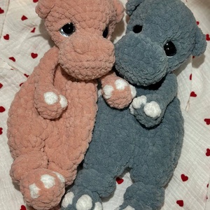 Alvós Kis Víziló - játék & sport - 3 éves kor alattiaknak - alvóka & rongyi - Meska.hu