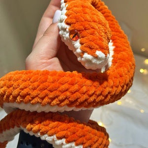 Kígyó, Játék & Sport, Plüssállat & Játékfigura, Más figura, Horgolás, MESKA