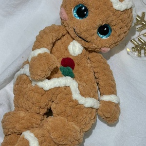 Alvós Kis Süti Emberke, Játék & Sport, Plüssállat & Játékfigura, Plüss mesefigurák, Horgolás, MESKA