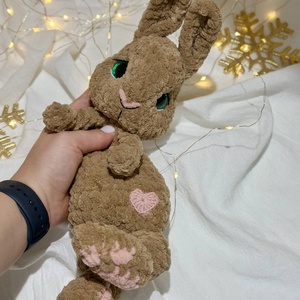 Alvós Kis Nyuszi, Játék & Sport, Plüssállat & Játékfigura, Nyuszi, Horgolás, MESKA