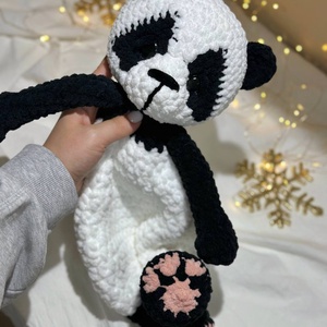 Nagy Alvós Mackó/Panda - játék & sport - plüssállat & játékfigura - maci - Meska.hu