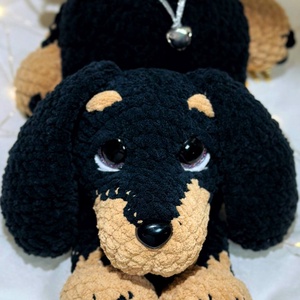 Alvós Nagy Tacsi, Játék & Sport, Plüssállat & Játékfigura, Kutya, Horgolás, MESKA