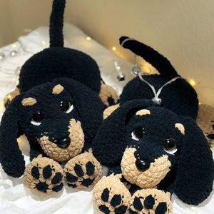 Alvós Nagy Tacsi - játék & sport - plüssállat & játékfigura - kutya - Meska.hu