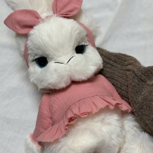 Kézzel varrott nyuszi � puha plüss játék, Játék & Sport, Plüssállat & Játékfigura, Nyuszi, Varrás, MESKA