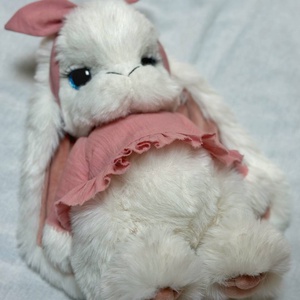 Kézzel varrott nyuszi � puha plüss játék - játék & sport - plüssállat & játékfigura - nyuszi - Meska.hu