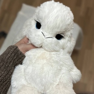 Kézzel varrott nyuszi � puha plüss játék - játék & sport - plüssállat & játékfigura - nyuszi - Meska.hu