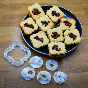  Halloween Linzer Kiszúró Készlet 6 db-os - otthon & életmód - dekoráció - halloween - halloweeni sütikiszúrók - Meska.hu