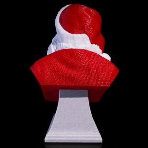 Mikulás Mellszobor Karácsonyi Díszlet - karácsony - karácsonyi lakásdekoráció - karácsonyi lakásdíszek - Meska.hu