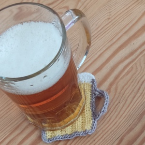 Horgolt poháralátét - otthon & életmód - konyhafelszerelés, tálalás - tálalás - tányér- és poháralátét - Meska.hu