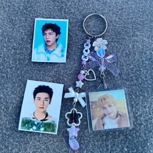Stray Kids Leeknow kulcstartó és ID photocard (lomo) - táska & tok - kulcstartó & táskadísz - kulcstartó - Meska.hu