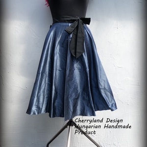 Cherryland Design Szürke Taft szoknya. - ruha & divat - női ruha - szoknya - Meska.hu