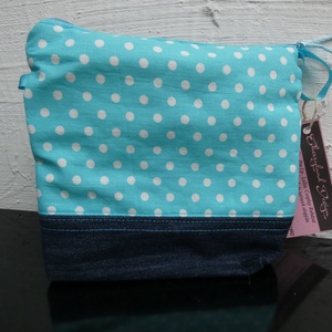 Színes Pöttyös neszesszer - táska & tok - neszesszer - Meska.hu