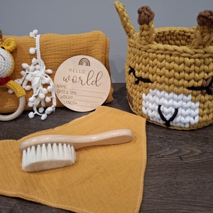 Babalátogató ajándék szett, Játék & Sport, Babalátogató ajándékcsomag, Horgolás, MESKA