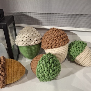 Horgolt tök szett - Meska.hu