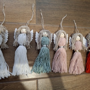 Karácsonyi dísz szett  - karácsony - karácsonyi lakásdekoráció - karácsonyfadíszek - Meska.hu