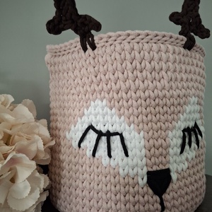 Özikés horgolt tárolókosár, Otthon & Életmód, Tárolás & Rendszerezés, Tárolókosár, Horgolás, MESKA