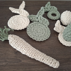 Húsvéti asztaldísz, Ünnepi díszek, dekorációk, Húsvéti díszek és dekorációk, Húsvéti asztaldíszek, Horgolás, MESKA