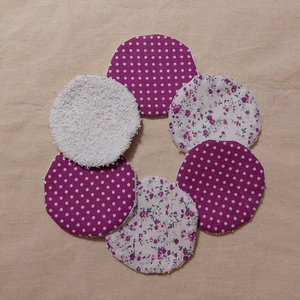 Arctisztító, sminklemosó korong szett  - szépségápolás - arcápolás - arctisztító korong - Meska.hu