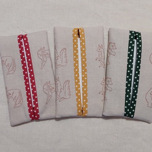 Erdei állatos zsebkendőtartó szett , Otthon & Életmód, Tárolás & Rendszerezés, Zsebkendőtartó, Varrás, MESKA