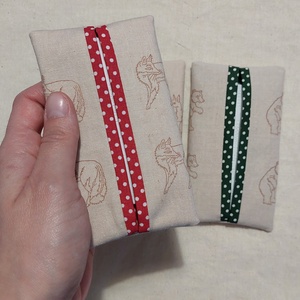 Erdei állatos zsebkendőtartó szett  - otthon & életmód - tárolás & rendszerezés - zsebkendőtartó - Meska.hu