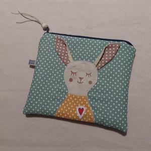 Húsvéti nyuszis patchwork neszesszer  - Meska.hu