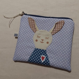 Húsvéti nyuszis patchwork neszesszer  - Meska.hu