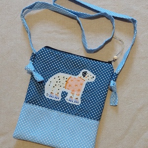 Kutyusos patchwork gyerek táska, oldaltáska, tarisznya - Meska.hu