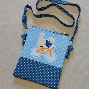 Cicás patchwork gyerek táska, oldaltáska, tarisznya - Meska.hu