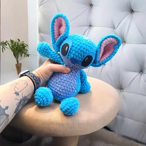 Stitch magyar horgolásminta - Meska.hu