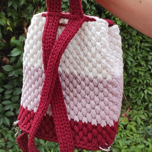 Horgolt hátizsák  - táska & tok - hátizsák - hátizsák - Meska.hu