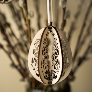 Virágos fa tojás (egyedi megrendelés) 6 db - Meska.hu