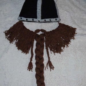  Viking sapka szakállal -  - Meska.hu