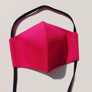 Pink szájmaszk (16 cm magas) / textil szájmaszk, többször használható szájmaszk - női - női - Meska.hu