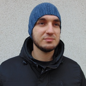 Abor- FÉRFI kötött sapka - ruha & divat - sál, sapka, kendő - sapka - Meska.hu