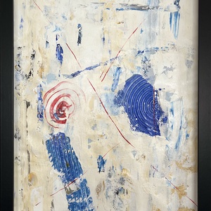 Maszkulin absztrakt festmény, Művészet, Festmény, Akril, Festészet, MESKA