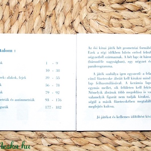 Mimikri játék (Tangram) Kínai népi játék leírása -  - Meska.hu