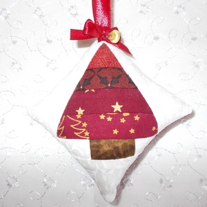 Karácsonyi dísz - karácsony - karácsonyi ajándékozás - karácsonyi képeslap, üdvözlőlap, ajándékkísérő - Meska.hu