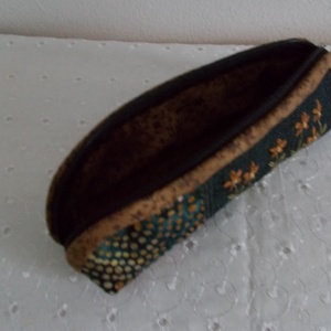 Virágmintás tolltartó - táska & tok - neszesszer - Meska.hu