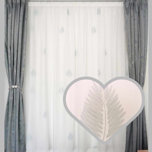 ÚJ függöny garnitúra klasszikus stílus, hímzett függöny+brokát sötétítő, Otthon & Életmód, Lakástextil, Függöny és kiegészítő, Függöny, Varrás, MESKA