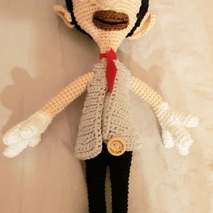 Mr.Bean mese figura  - játék & sport - plüssállat & játékfigura - ember - Meska.hu