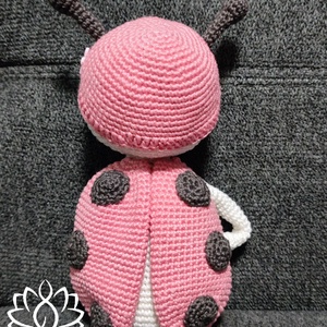 Pink katicabogár - játék & sport - plüssállat & játékfigura - bagoly - Meska.hu
