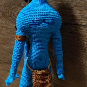 Avatar film szereplő horgolva  - játék & sport - plüssállat & játékfigura - ember - Meska.hu