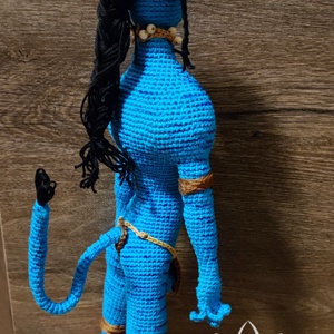 Avatar film szereplő horgolva  - játék & sport - plüssállat & játékfigura - ember - Meska.hu