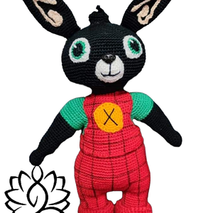 Bing Nyuszi Horgolt Amigurumi Rendelésre! - játék & sport - plüssállat & játékfigura - nyuszi - Meska.hu