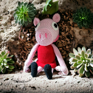 Peppa malac Rendelhető!  - játék & sport - plüssállat & játékfigura - plüss mesefigurák - Meska.hu
